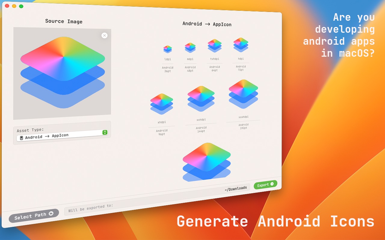 Android icons
