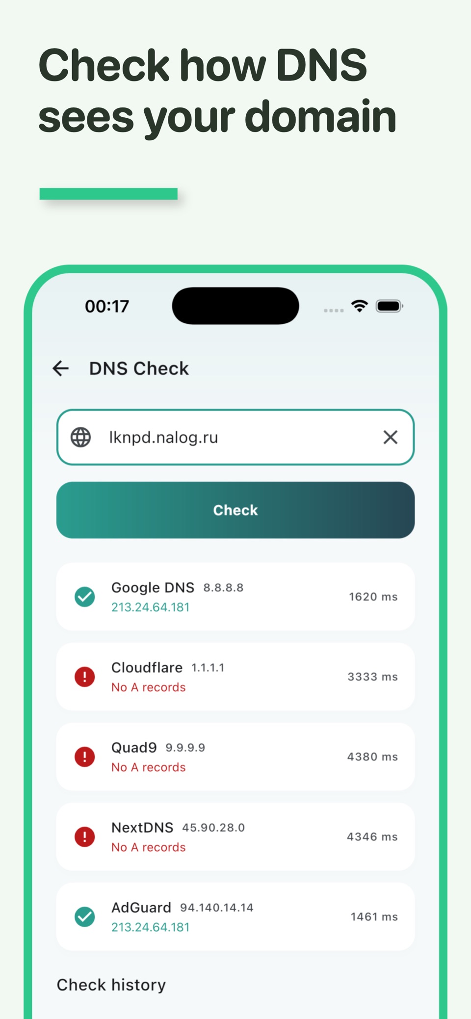 How DNS sees your domain