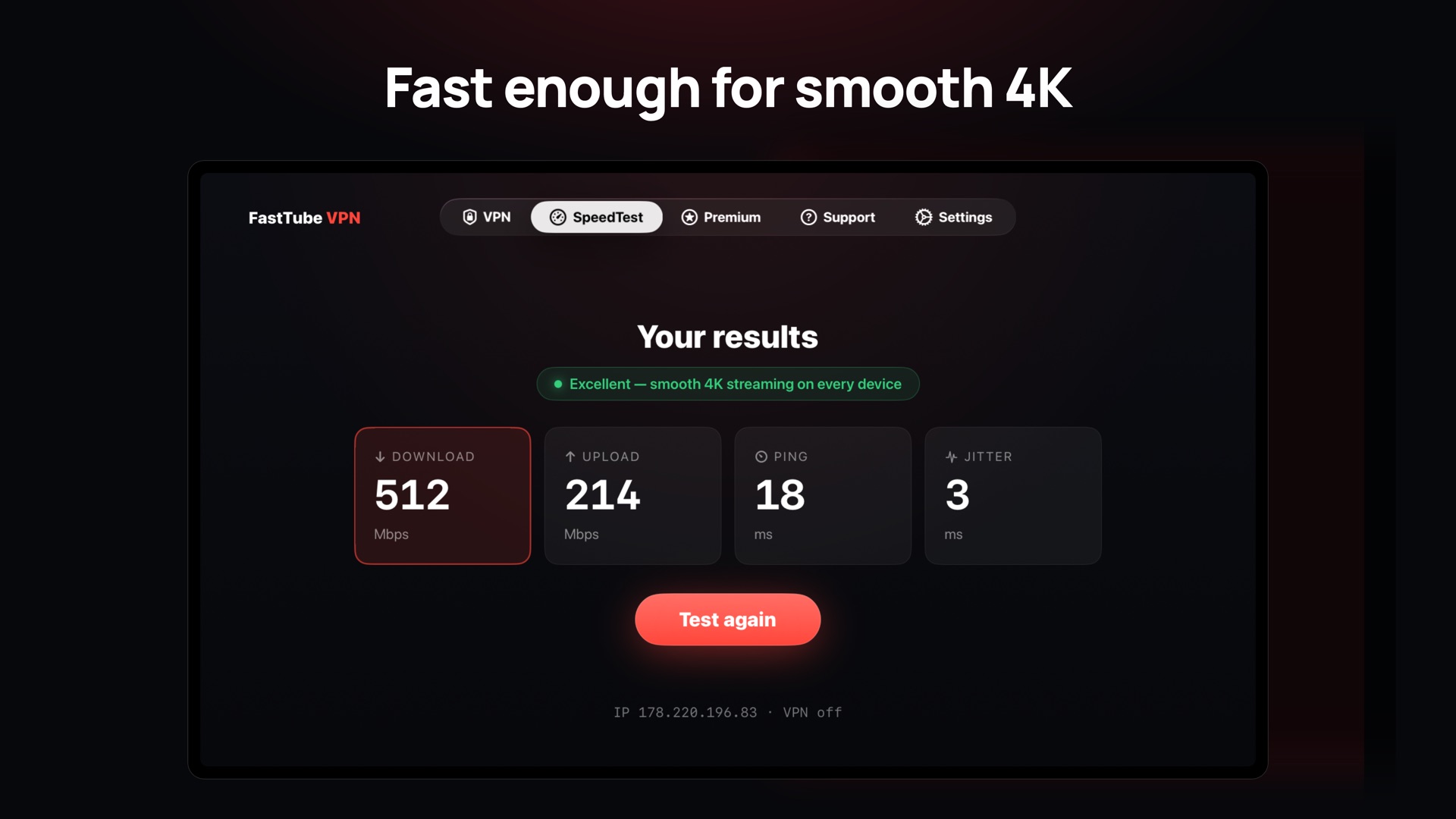 Fast enough for 4K
